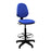 Java-D Draughtsmans Chair EXECUTIVE CHAIRS Nautilus Designs Blue 