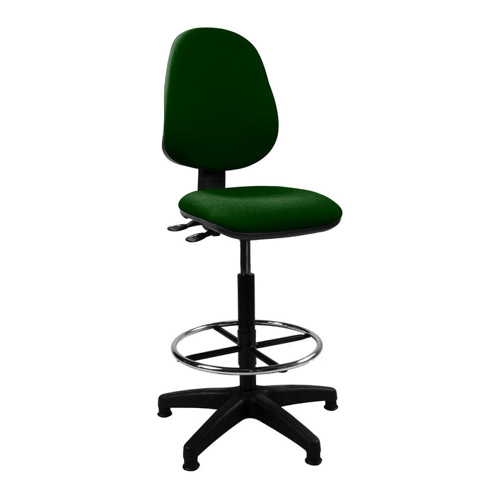 Java-D Draughtsmans Chair EXECUTIVE CHAIRS Nautilus Designs Green 