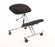 Kneeling Stool Task and Operator Dynamic Office Solutions Black Fabric Silver 