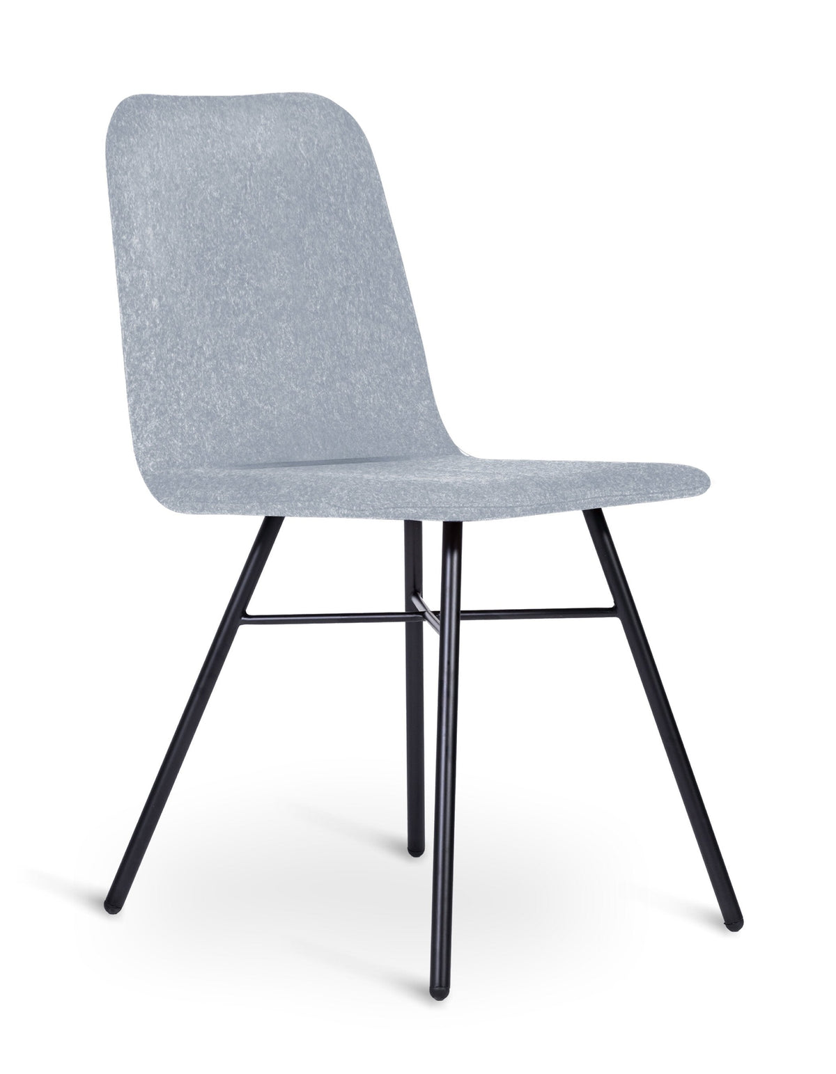 Lolli Upholstered Side Chair meeting Workstories Blue Grey CSE39