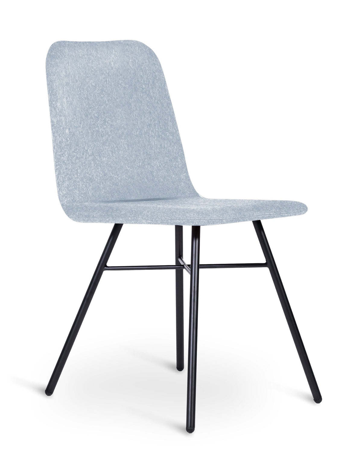 Lolli Upholstered Side Chair meeting Workstories Grey CSE38