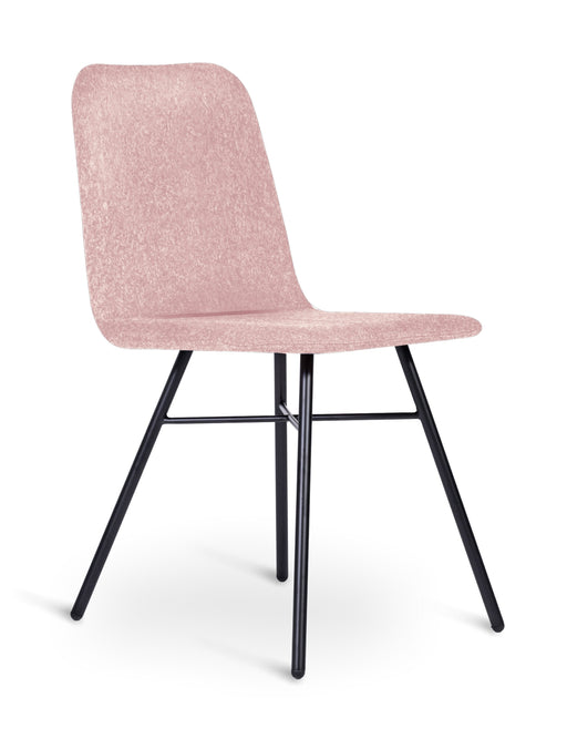 Lolli Upholstered Side Chair meeting Workstories Light Pink CSE19 
