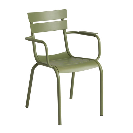 Marlow Arm Chair Café Furniture zaptrading Olive 