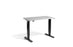 Mini Height Adjustable Desk 1000 x 600mm Desking Lavoro Black Grey 
