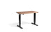 Mini Height Adjustable Desk 1000 x 600mm Desking Lavoro Black Timber 