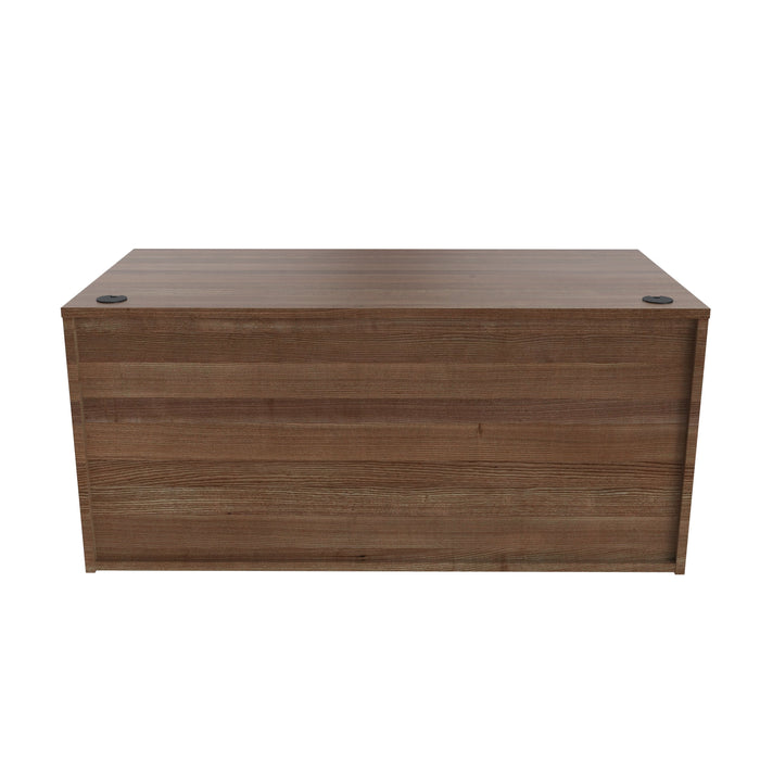 Modular Reception Straight Unit RECEPTION TC Group 800mm x 800mm Desk Only No Counter Top Walnut
