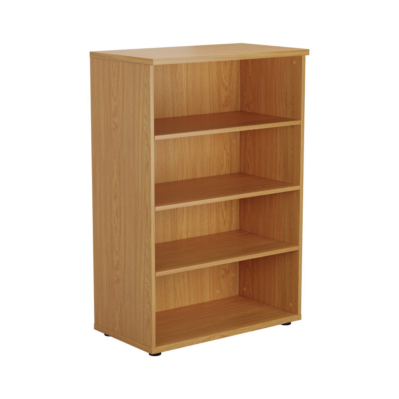 Office Bookcase 1200mm High Book Case - Oak BOOKCASES TC Group Oak