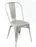 Paris Metal Side Chair BREAKOUT Global Chair Grey 