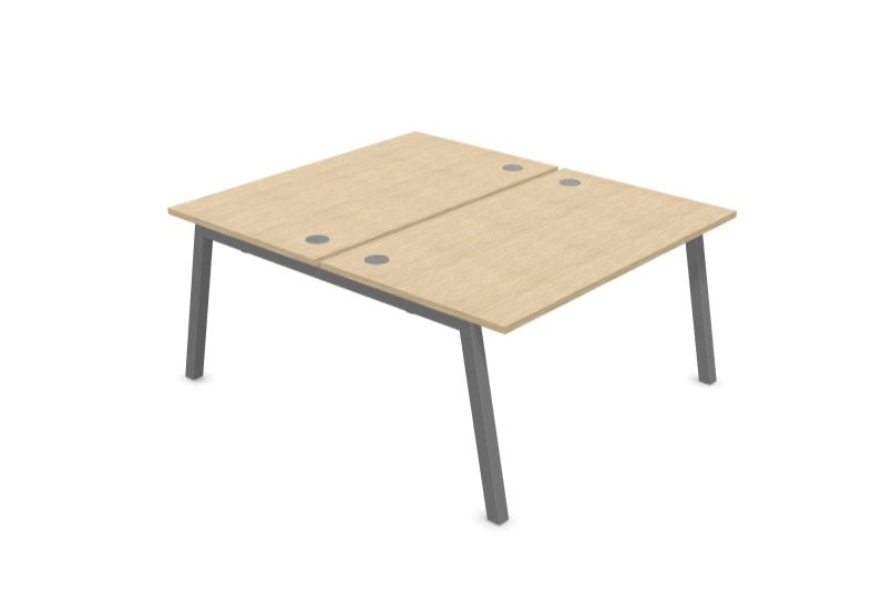 Partage Back to Back Bench Desks 1600mm Deep Office Supermarket