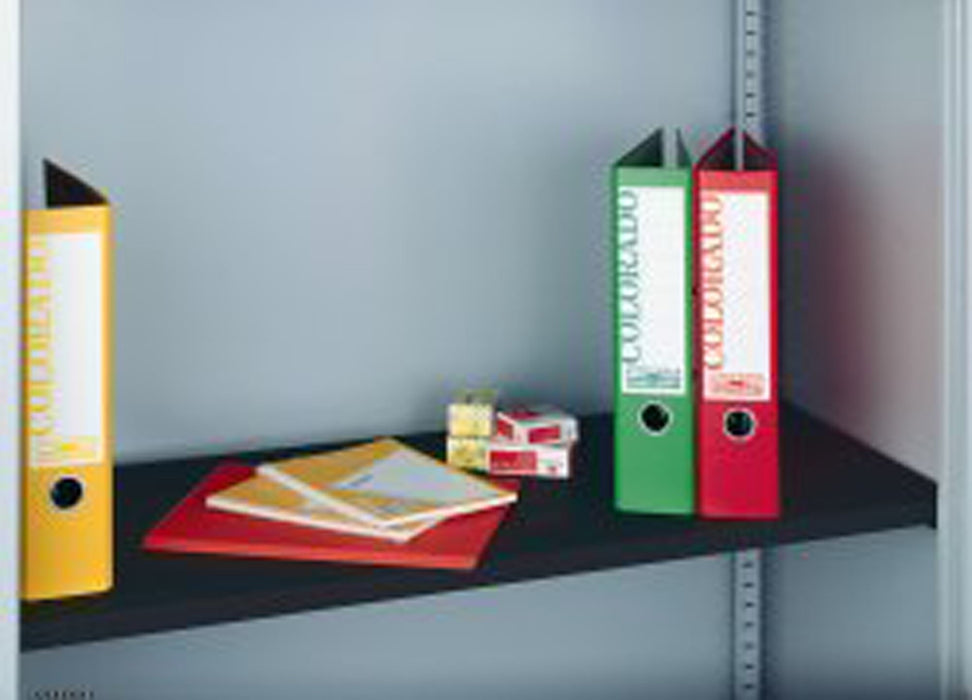 Qube by Bisley Cupboard Shelf Storage Dynamic Office Solutions Black