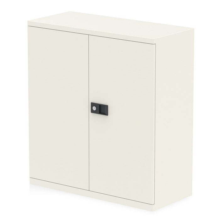 Qube by Bisley Stationery Cupboard (2 Sizes) Storage Dynamic Office Solutions Chalk White 1000 