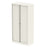 Qube by Bisley Tambour Cupboard (2 Sizes) Storage Dynamic Office Solutions Chalk White 2000 