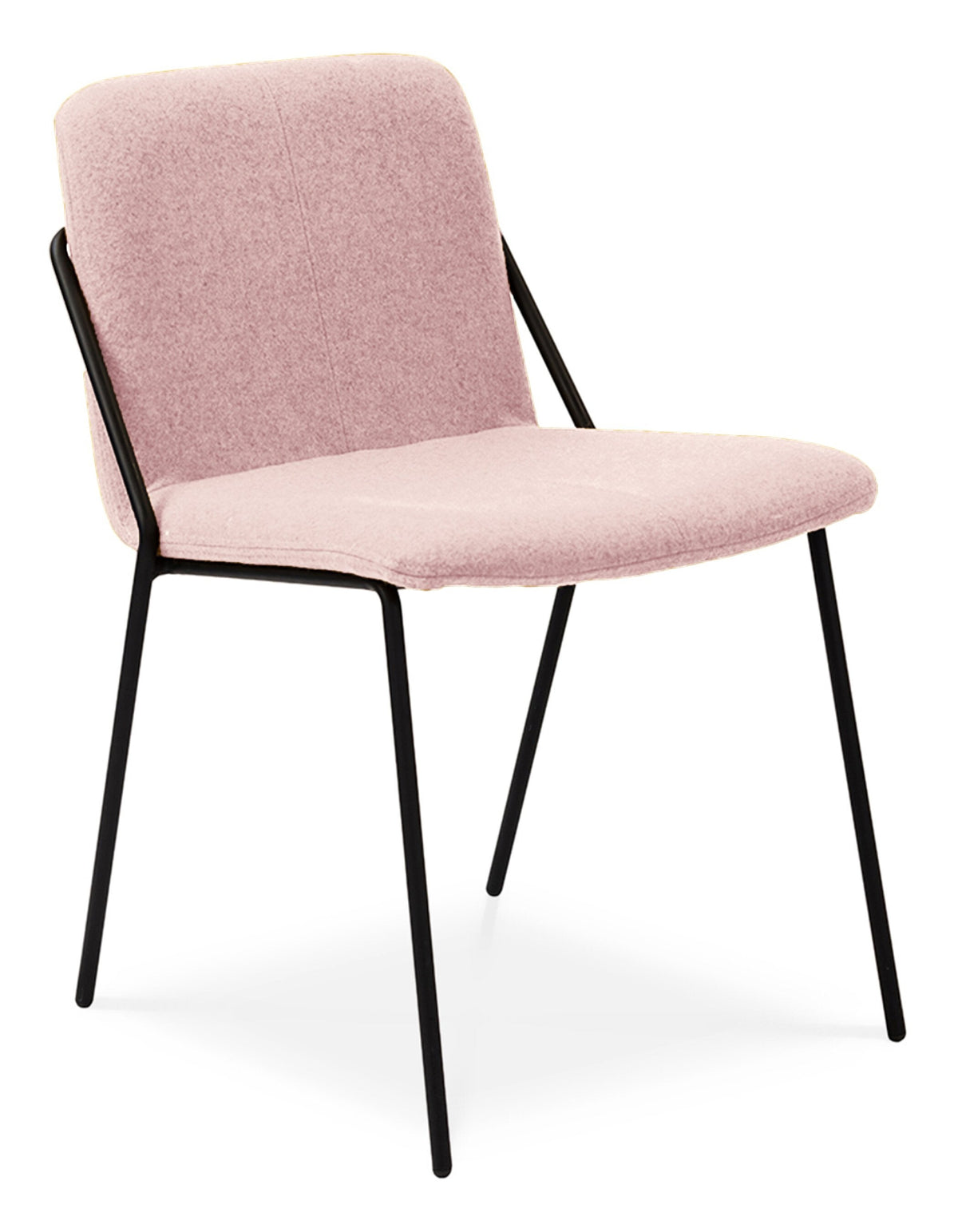 Sling Upholstered Casual meeting Chair meeting Workstories Light Pink CSE19