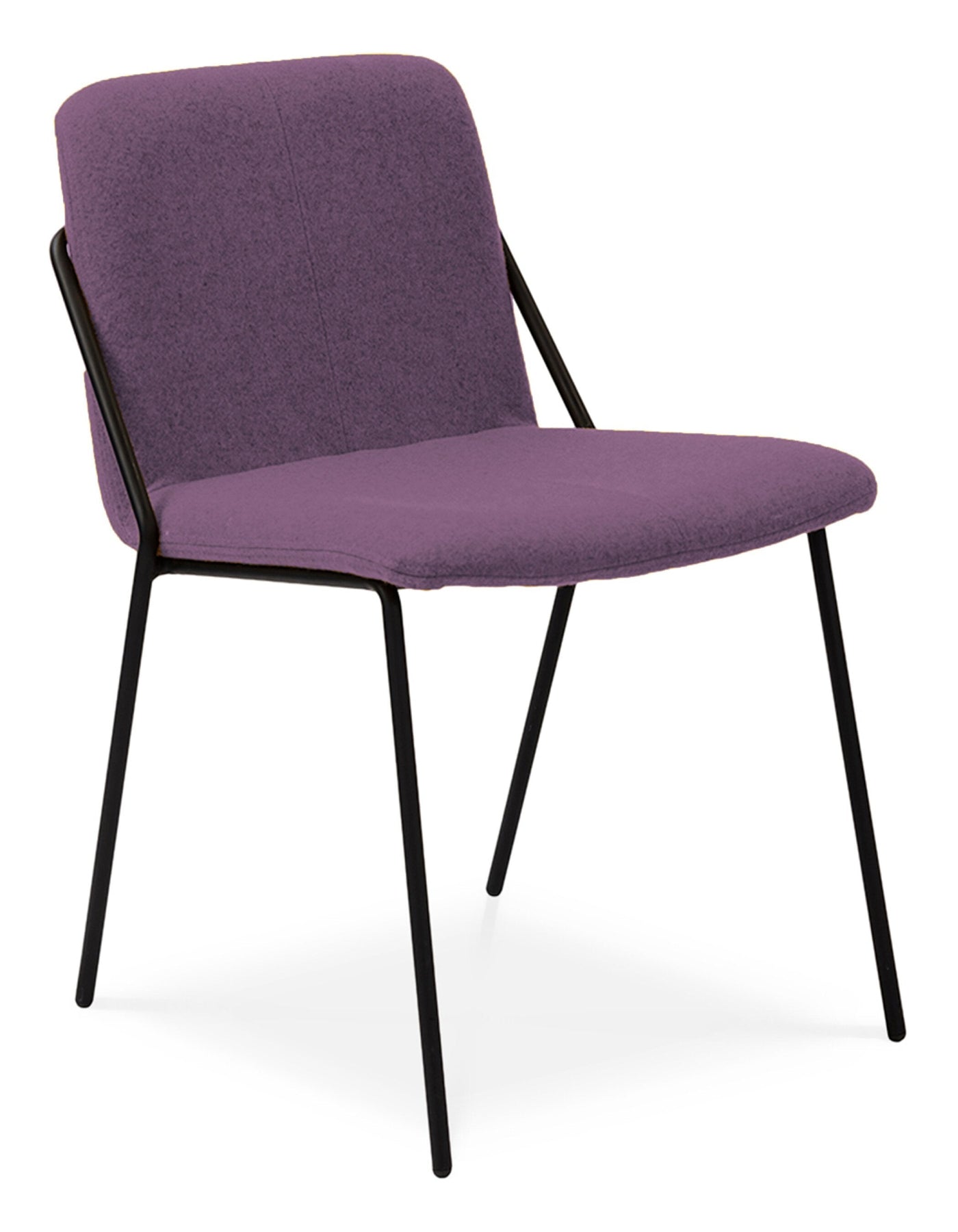 Sling Upholstered Casual meeting Chair meeting Workstories Purple CSE09
