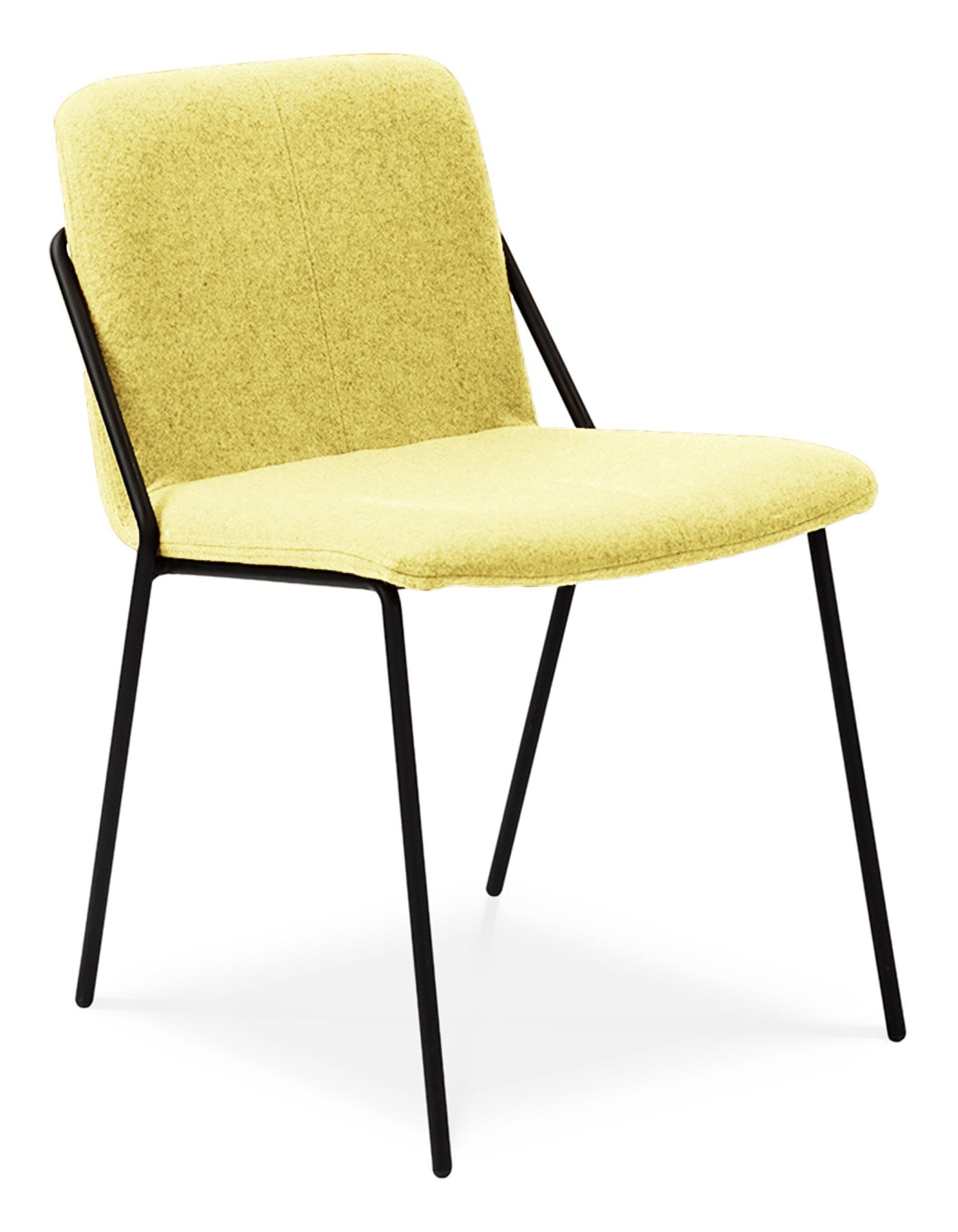 Sling Upholstered Casual meeting Chair meeting Workstories Yellow CSE03