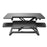 Sora height adjustable sit stand workstation for desks - Black Accessories Dams 