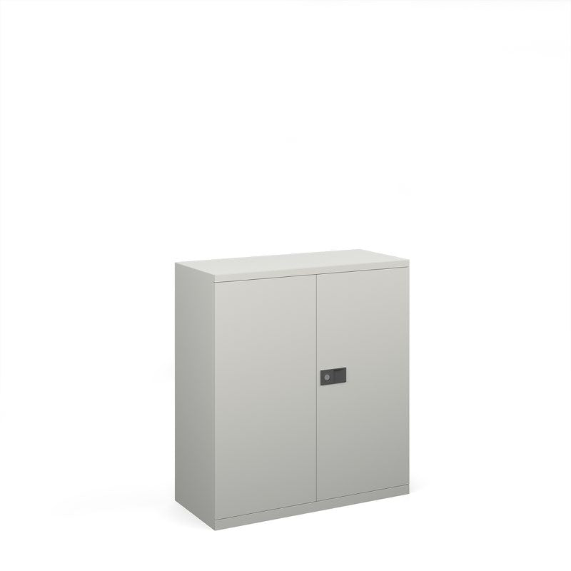 Steel contract cupboard with 1 shelf 1000mm high Steel Storage Dams