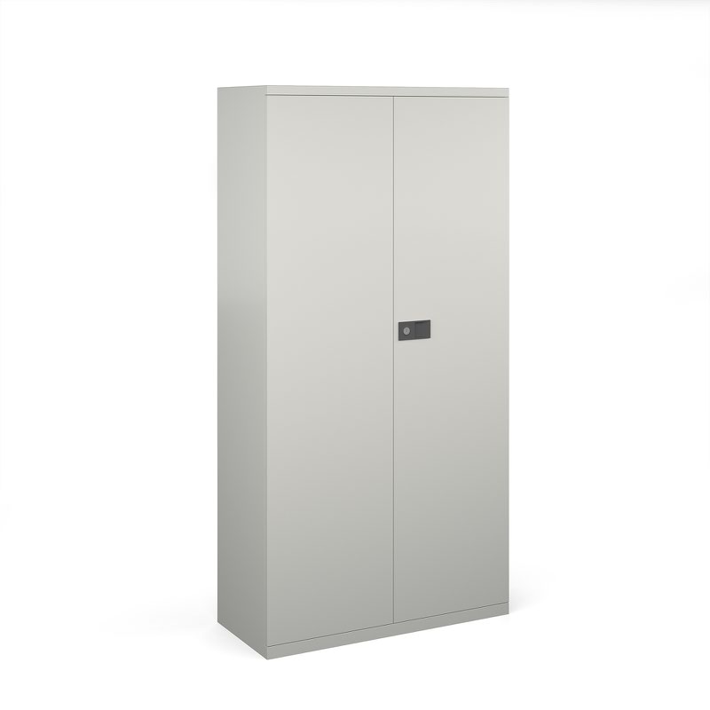 Steel contract cupboard with 3 shelves 1806mm high Steel Storage Dams