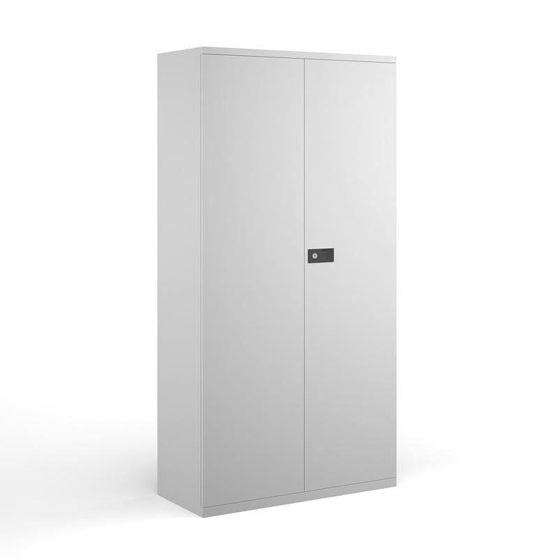 Steel contract cupboard with 4 shelves 1968mm high Steel Storage Dams
