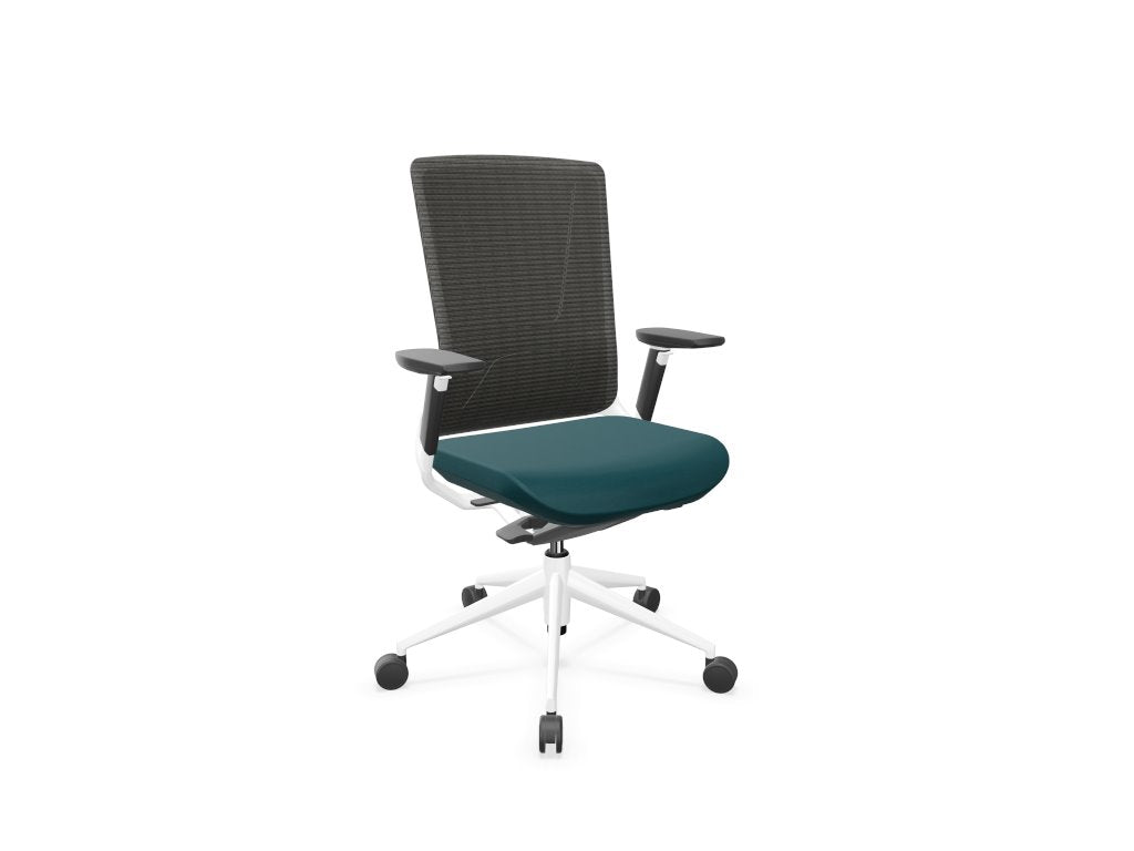 TNK 500 Mesh Back Task Chair Task Chair Actiu Green White