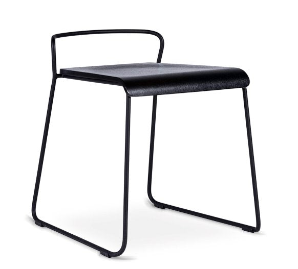 Transit Low Stool meeting Workstories Black Ash