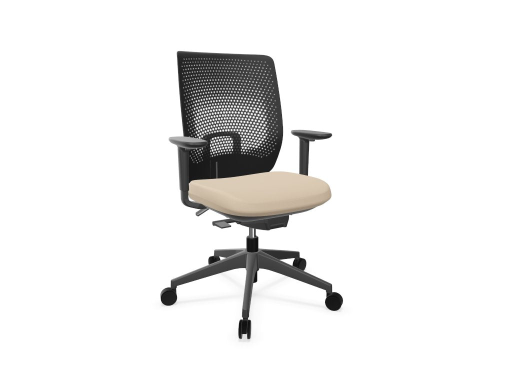 TRIM Mesh Back Office Chair Task Chair Actiu Beige Black