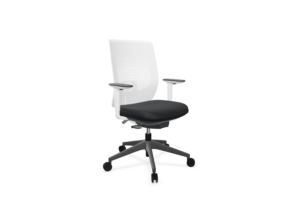 TRIM Mesh Back Office Chair Task Chair Actiu Black White