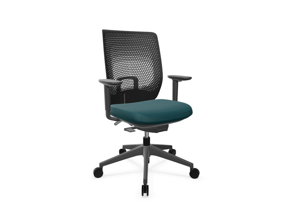 TRIM Mesh Back Office Chair Task Chair Actiu Green Black