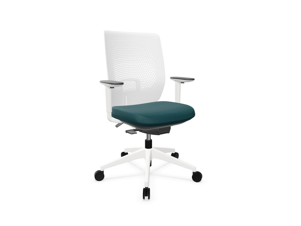 TRIM Mesh Back Office Chair Task Chair Actiu Green White
