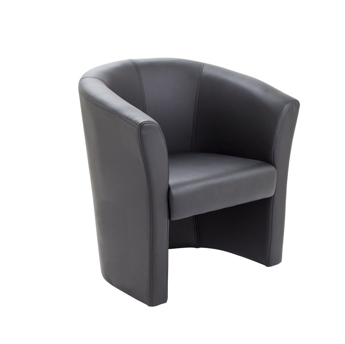 Tub Armchair Faux Leather SOFT SEATING & RECEP TC Group