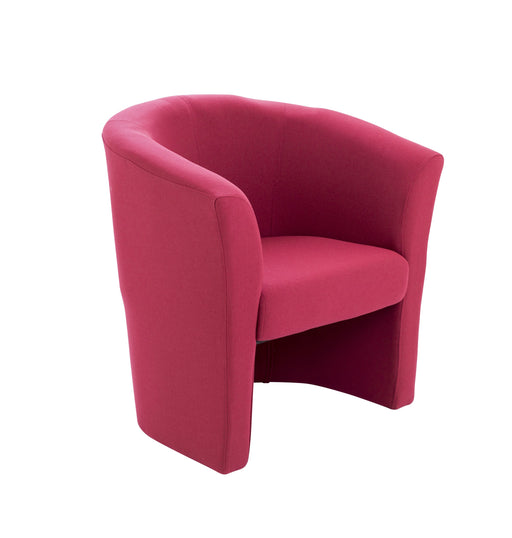 Tub Armchair - Red SOFT SEATING & RECEP TC Group Red 