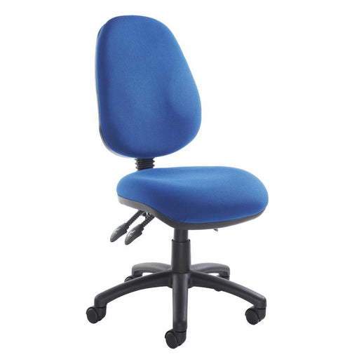 Vantage 200 3 lever asynchro operators chair with no arms Seating Dams Blue 