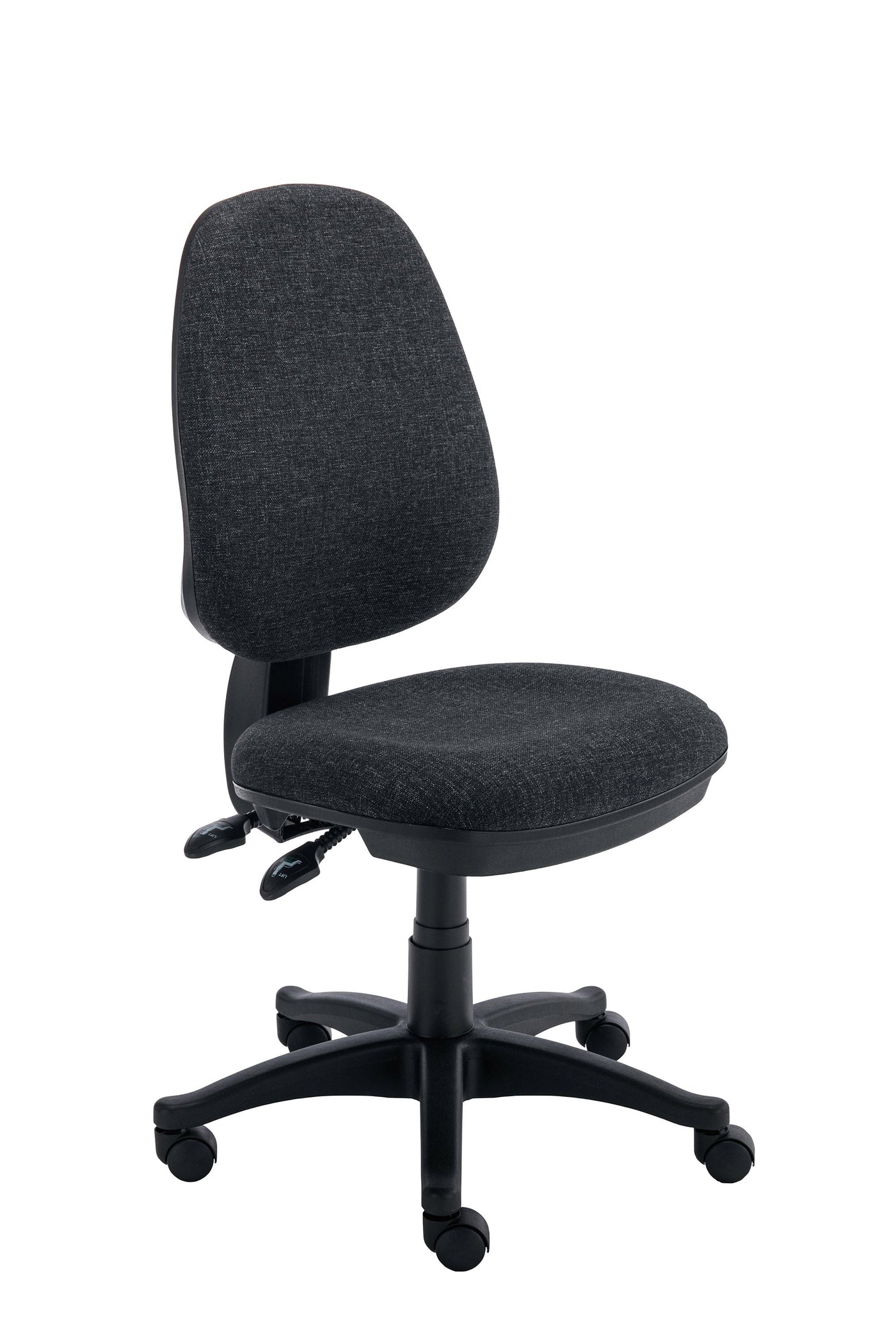 Versi Highback Operator Chair Office Chair, Fabric Office Chair TC Group Charcoal No