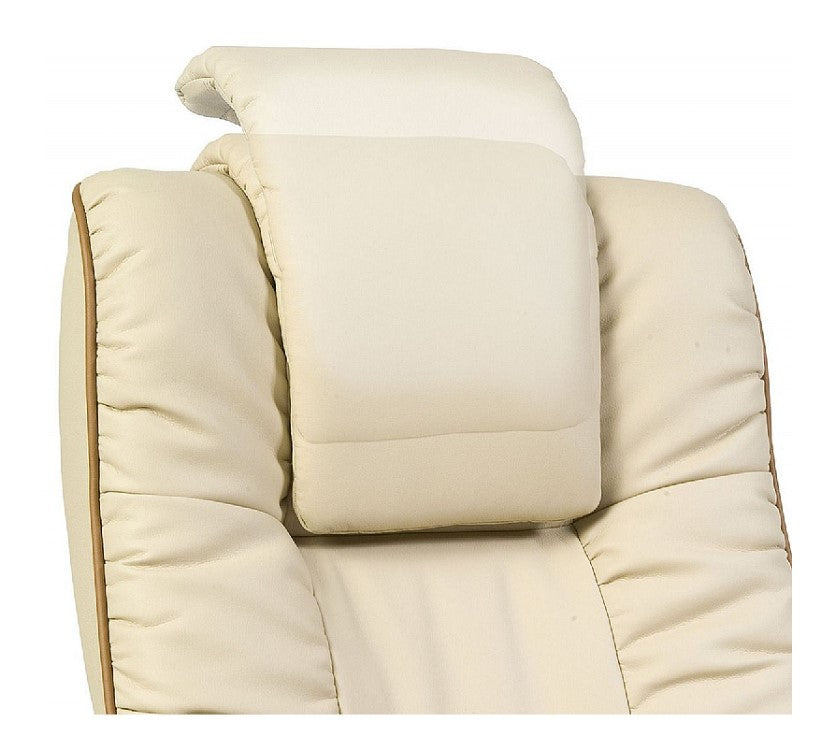 Windsor Cream Bonded Leather Office Chair Office Chair Teknik
