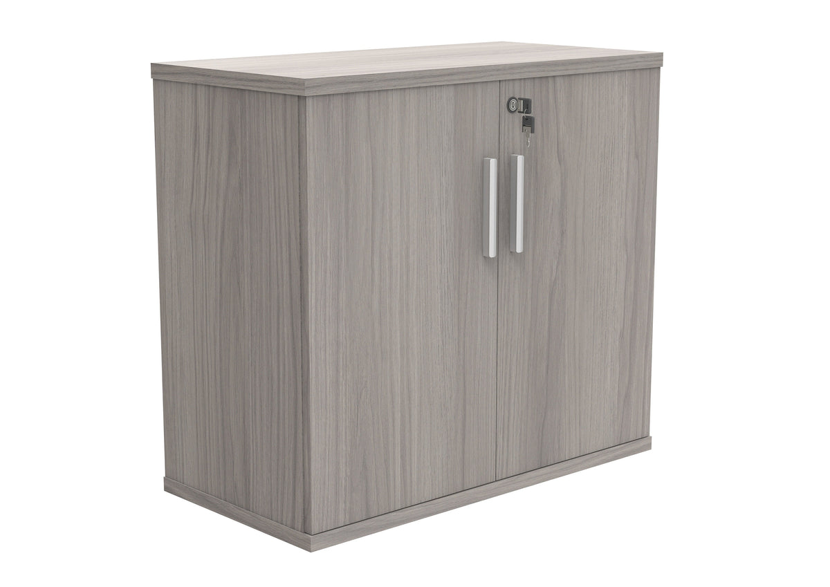 Workwise Office Cupboard Furniture TC GROUP 730 High Alaskan Grey Oak
