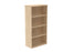 Workwise Wooden Office Bookcase Furniture TC GROUP 3 Shelf 1592 High Canadian Oak