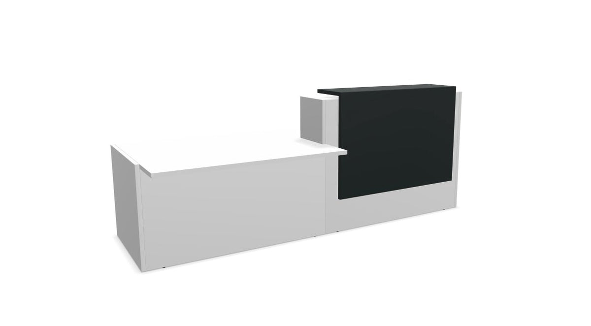 Z2 Straight Reception Desk with DDA Reception Desk Quadrifoglio