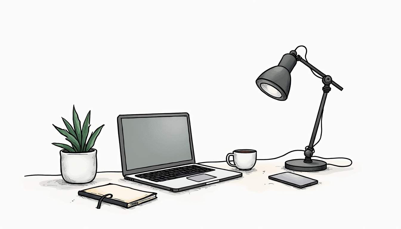 Create a Minimal Desk Setup for an Efficient Workspace