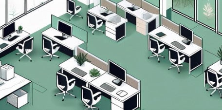 How Much Space Should Be Between Desks In An Office? — Office Supermarket