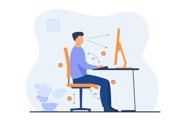 How to Sit at Your Desk | Office Supermarket