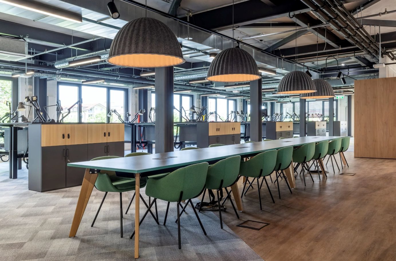 The Undeniable Benefits of Large Meeting Tables in Open Co-Working Spaces