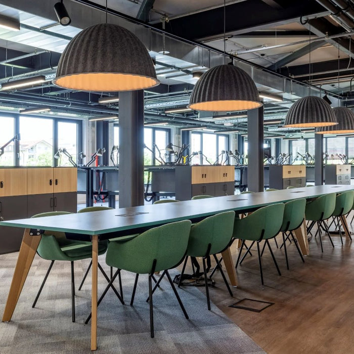 The Undeniable Benefits of Large Meeting Tables in Open Co-Working Spaces