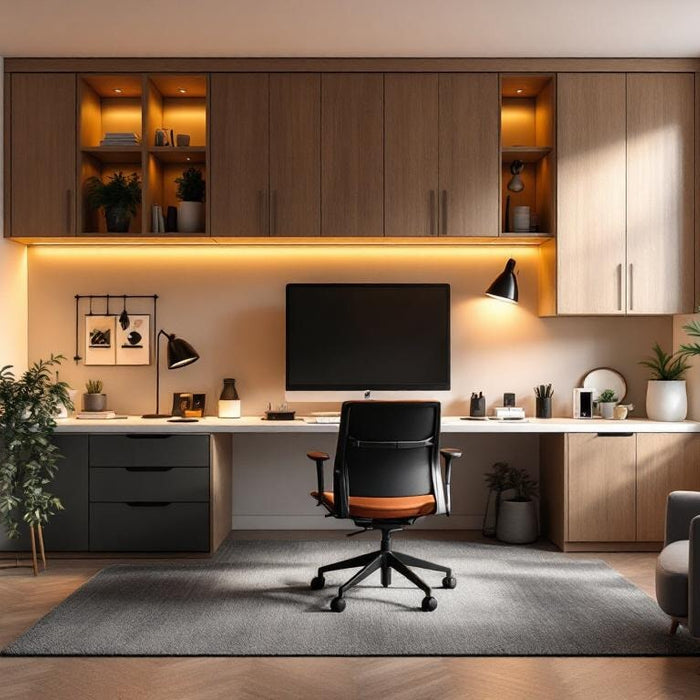 Transform Your Workspace with DIY Fitted Office Furniture Ideas