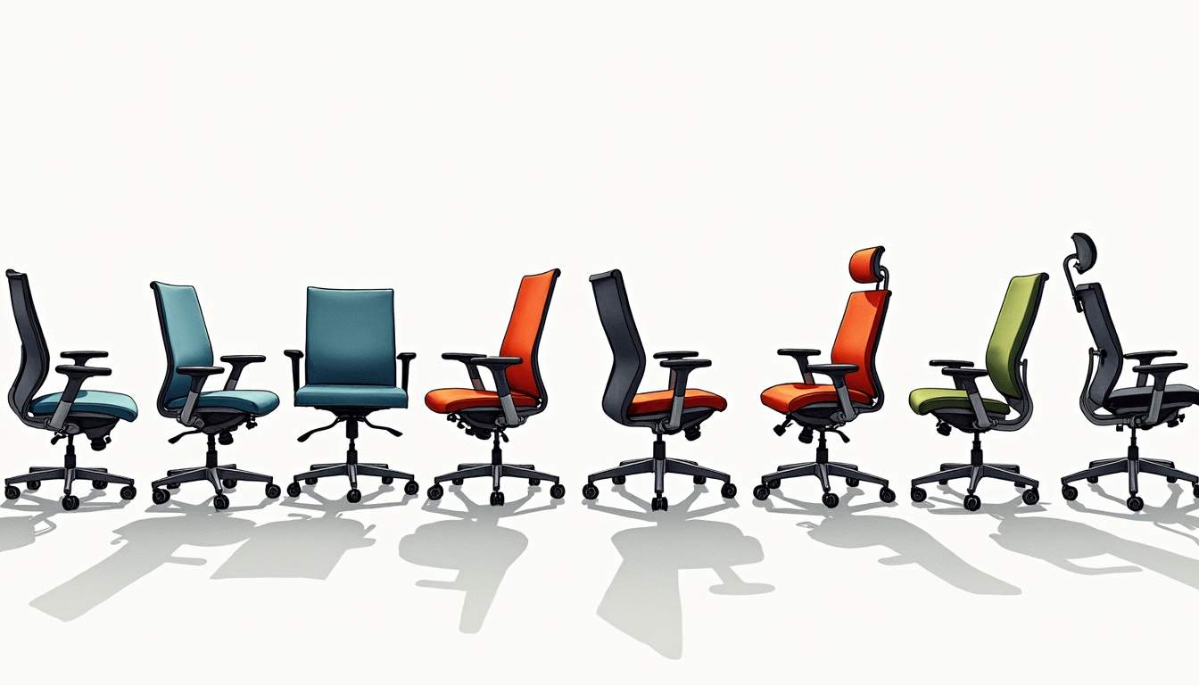 Types of Office Chairs to Enhance Your Workspace Comfort