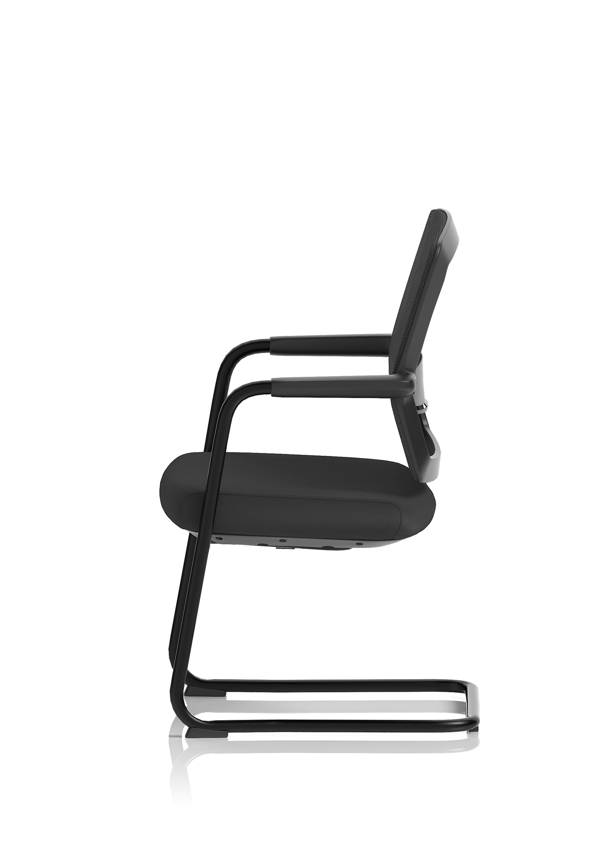 Flick Cantilever Chair - Black