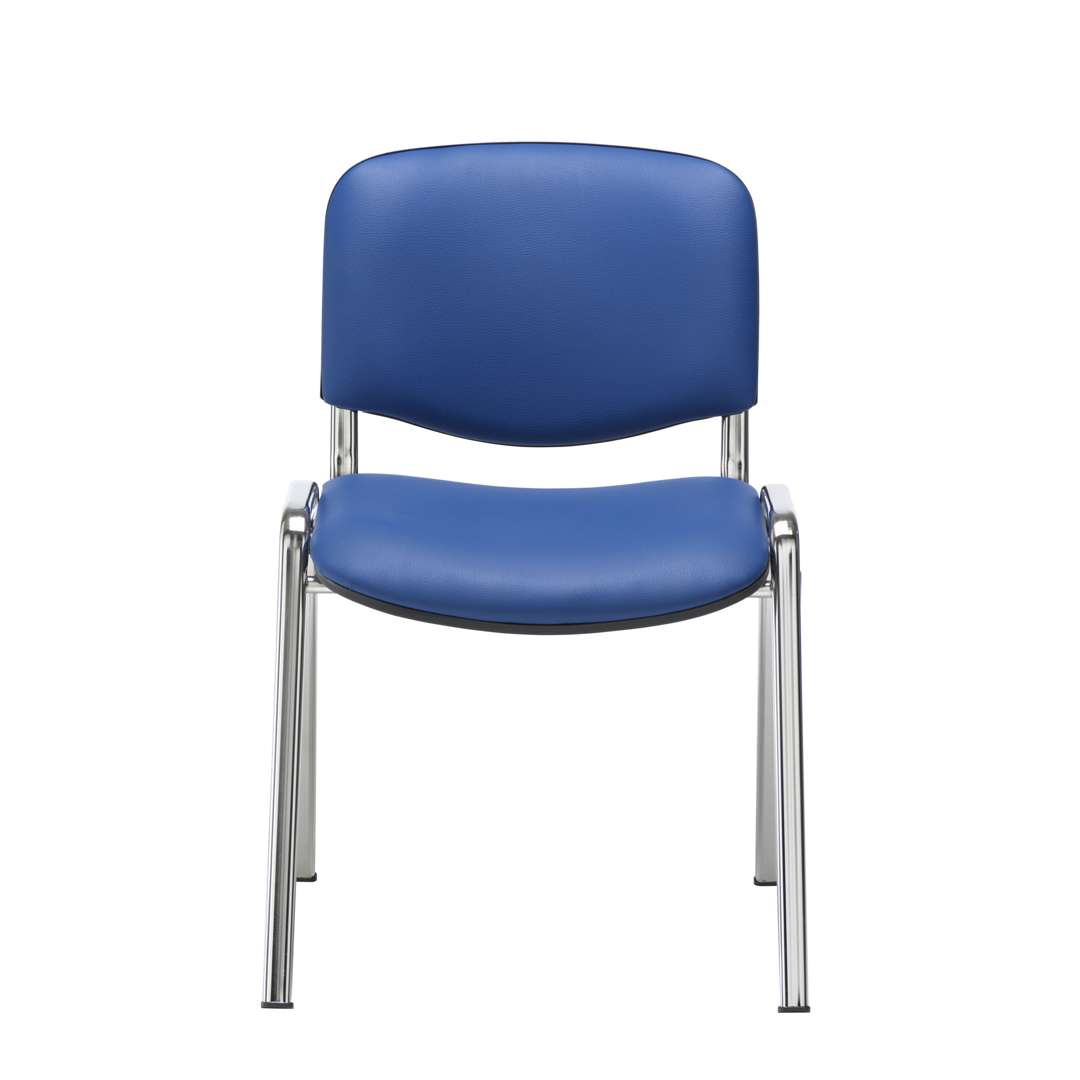 Club Chair with Chrome