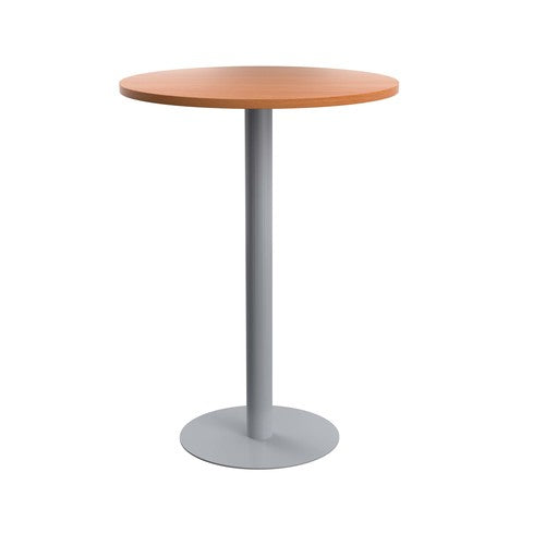 Pedestal base High Table 800mm diameter - White