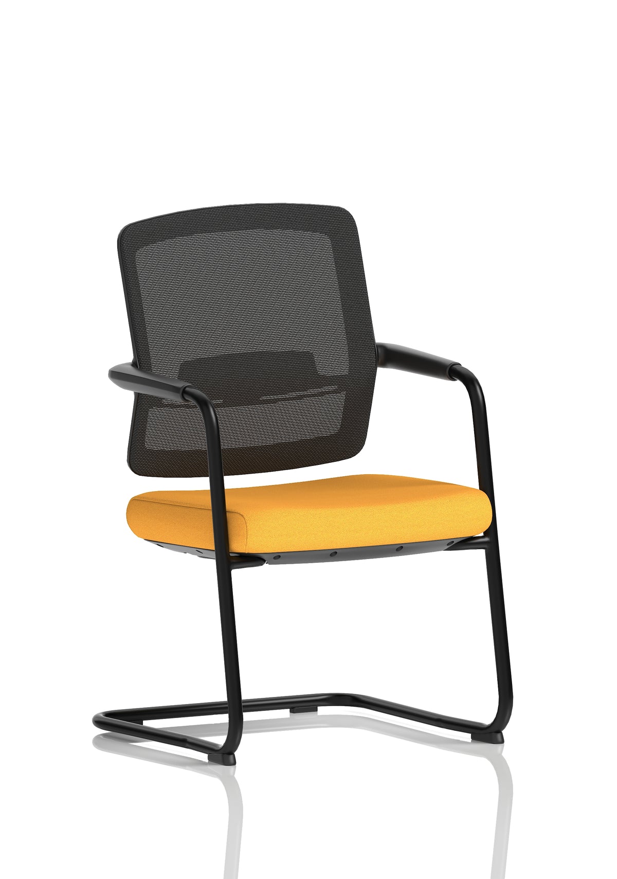 Flick Cantilever Chair - Yellow