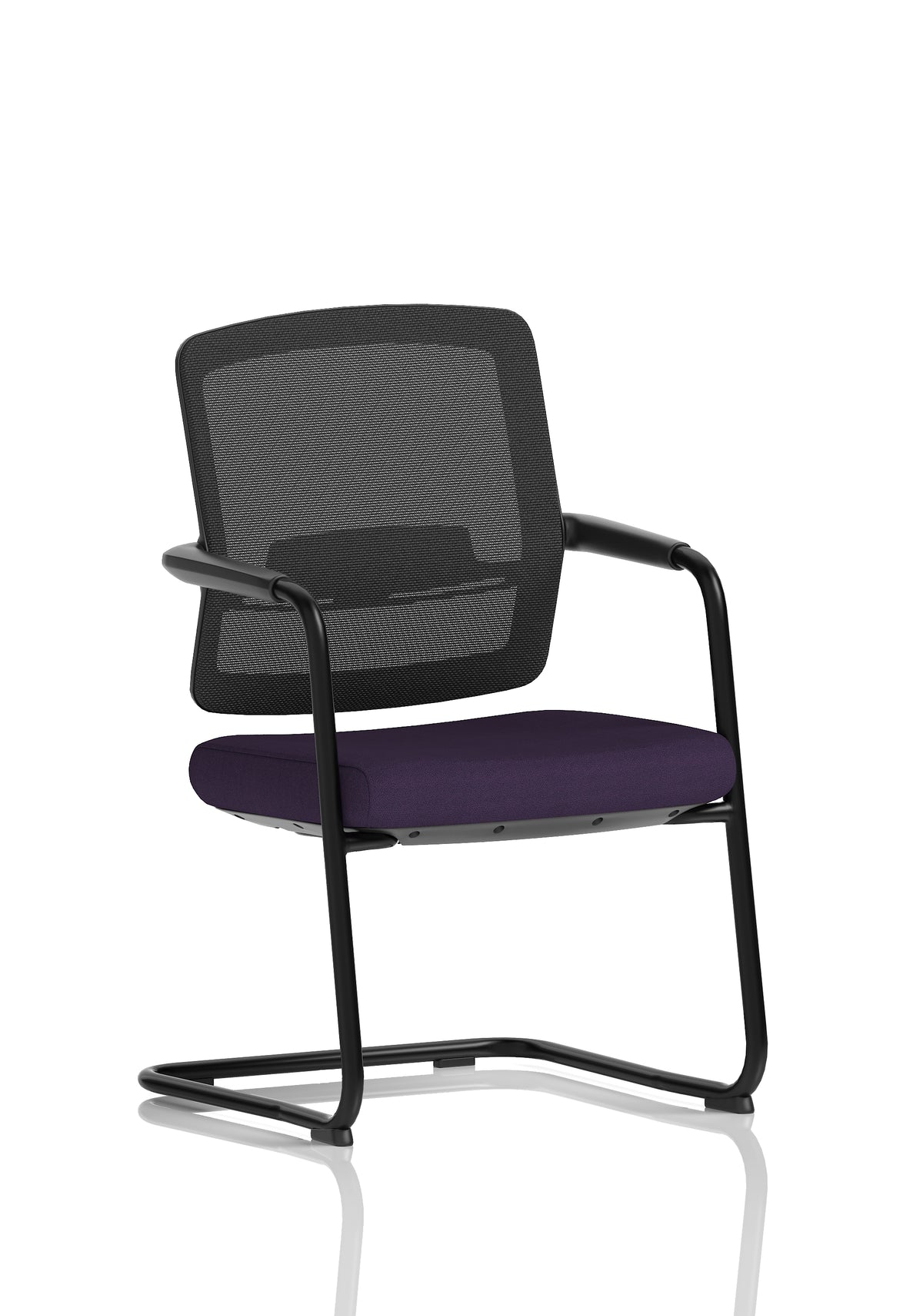 Flick Cantilever Chair - Purple