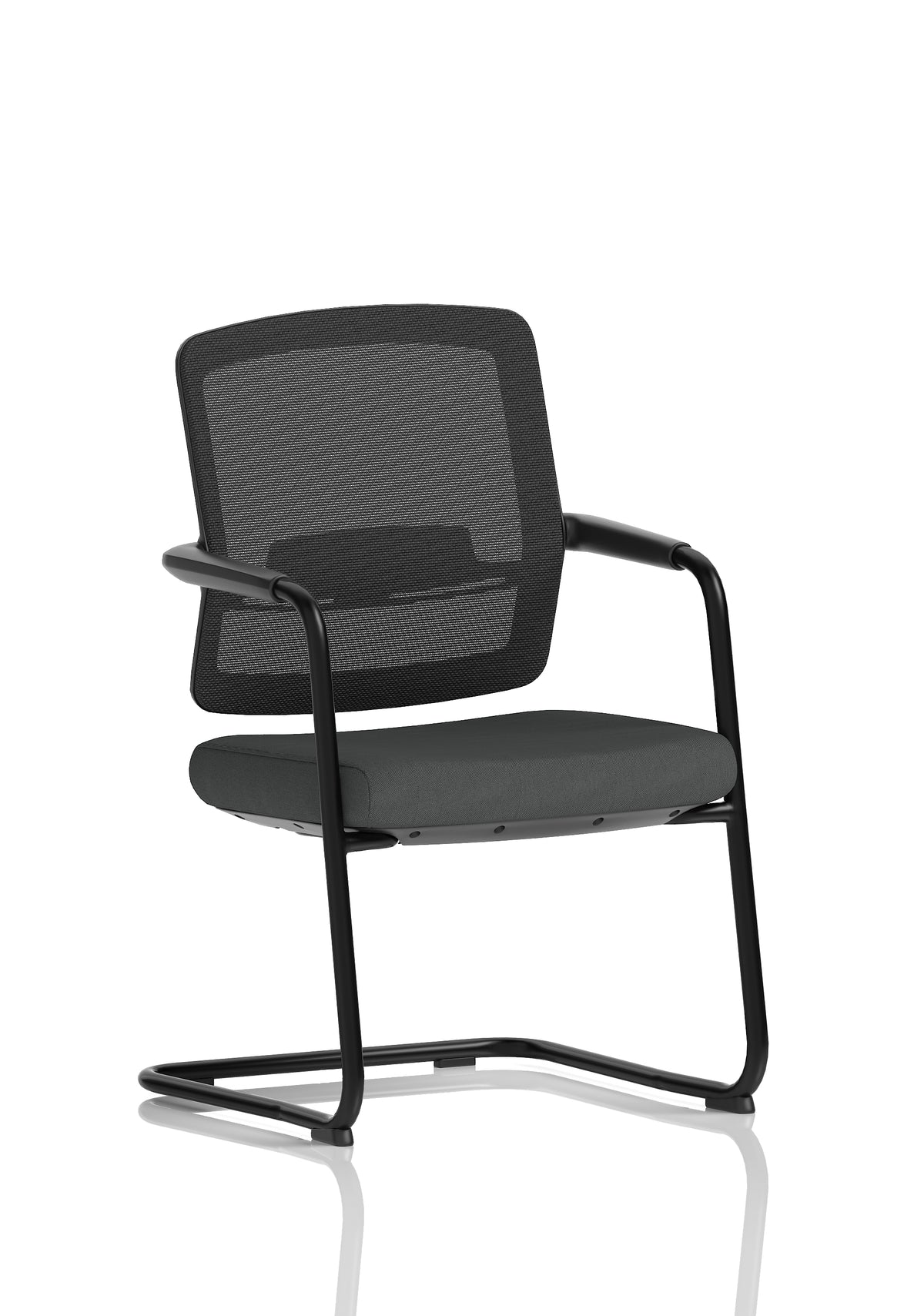 Flick Cantilever Chair - Charcoal